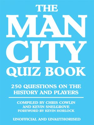 cover image of The Man City Quiz Book